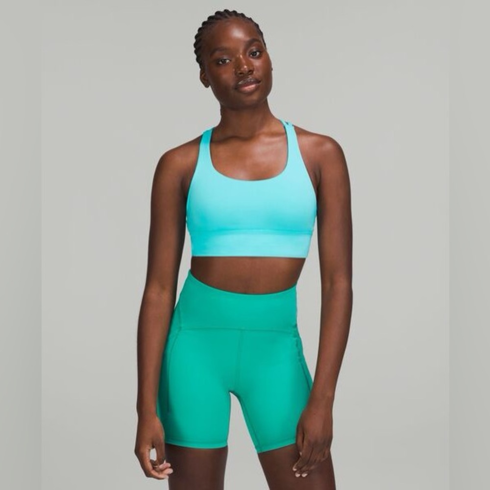 Lululemon Athletica Turquoise Sports Bra